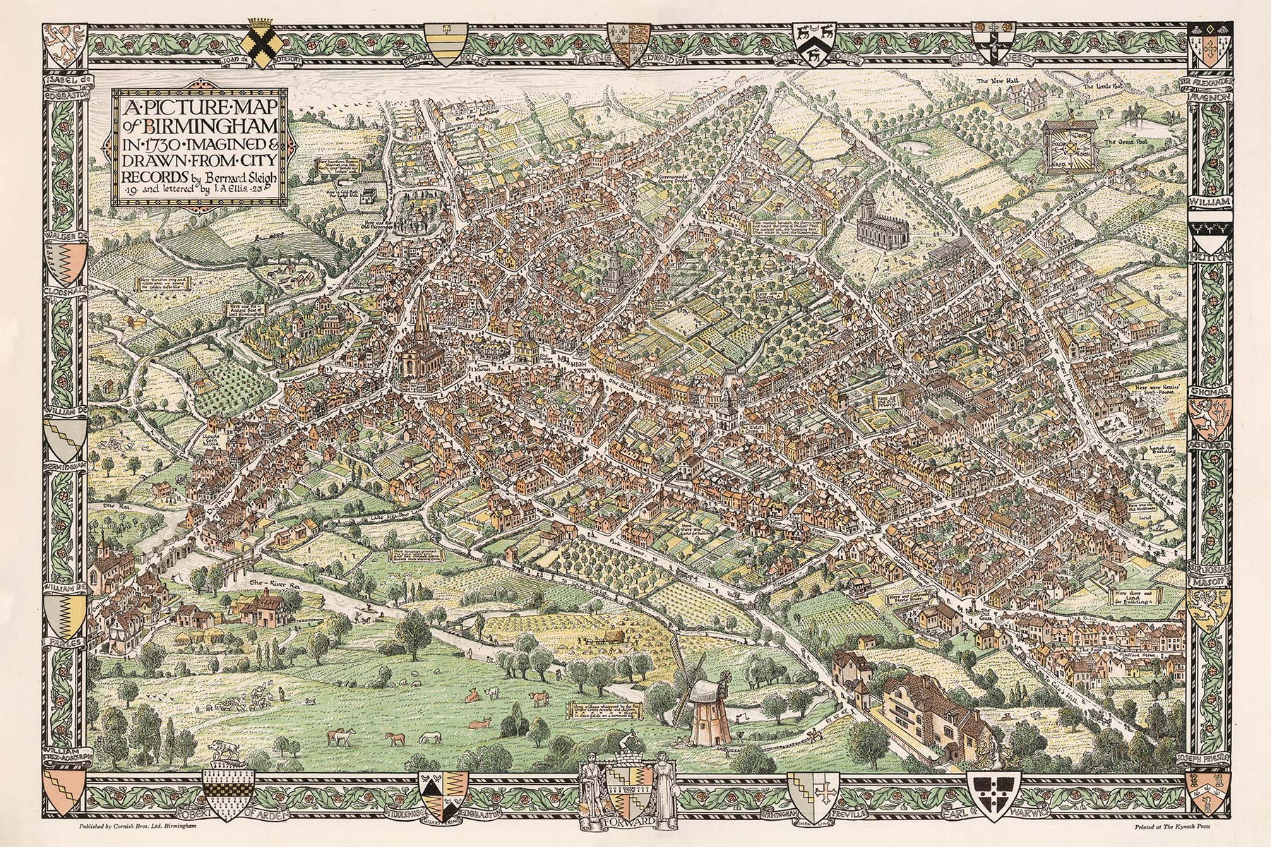 Old City Maps of UK and Ireland – The Unique Maps Co.