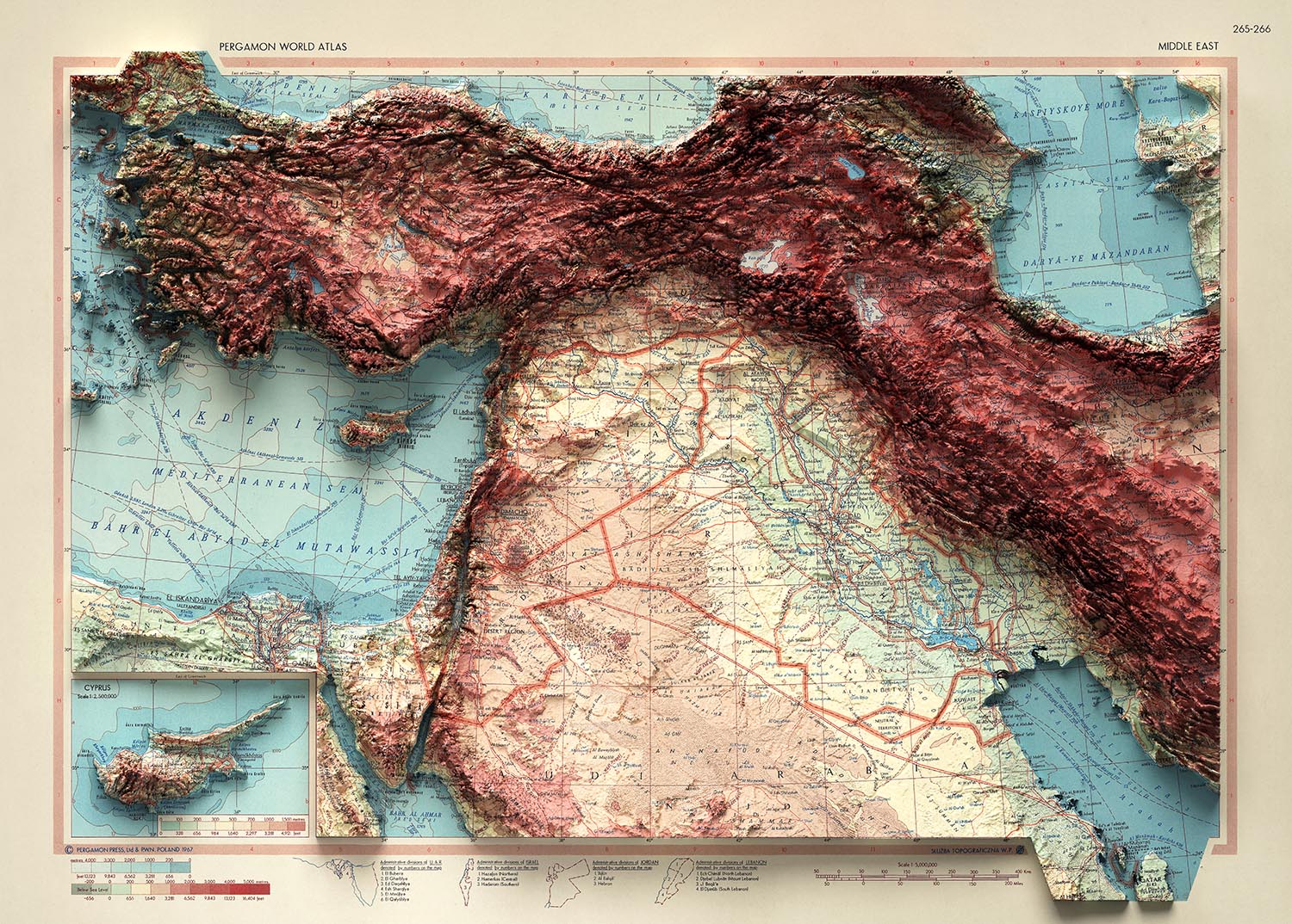 Image showing the difference between an Original map and a map that has undergone the Unique 3D transformation
