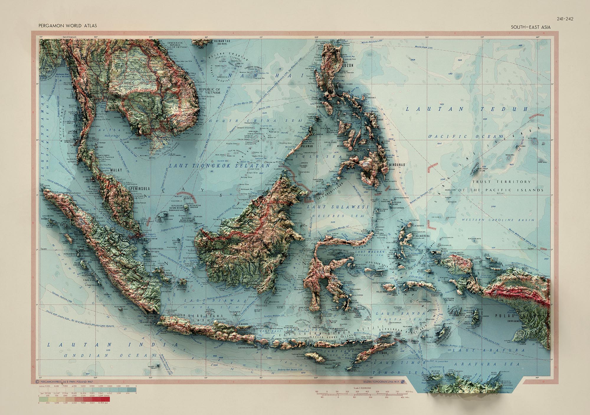 Image showing the difference between an Original map and a map that has undergone the Unique 3D transformation