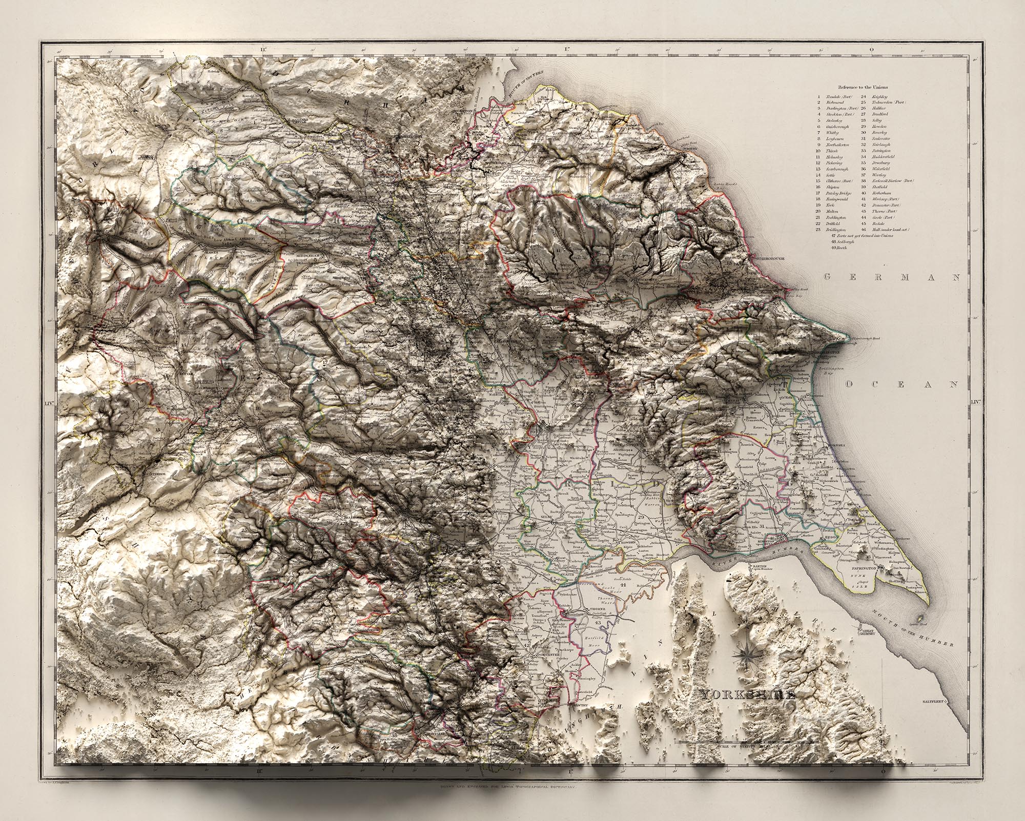 Image showing the difference between an Original map and a map that has undergone the Unique 3D transformation