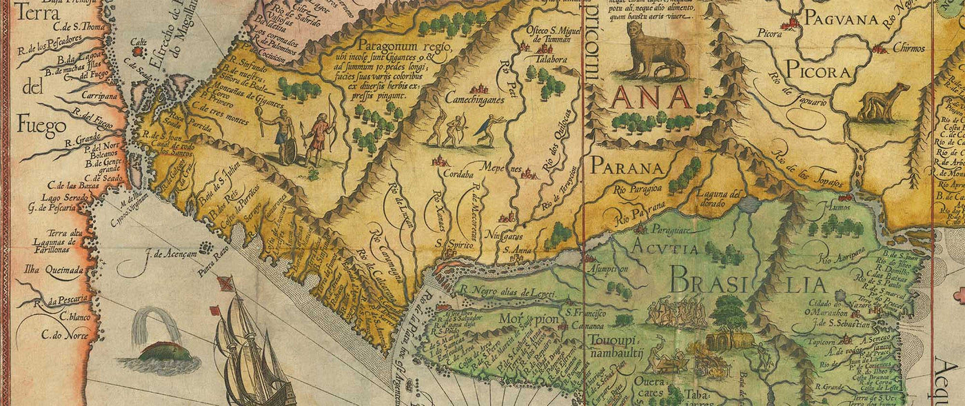 Old Maps of South America