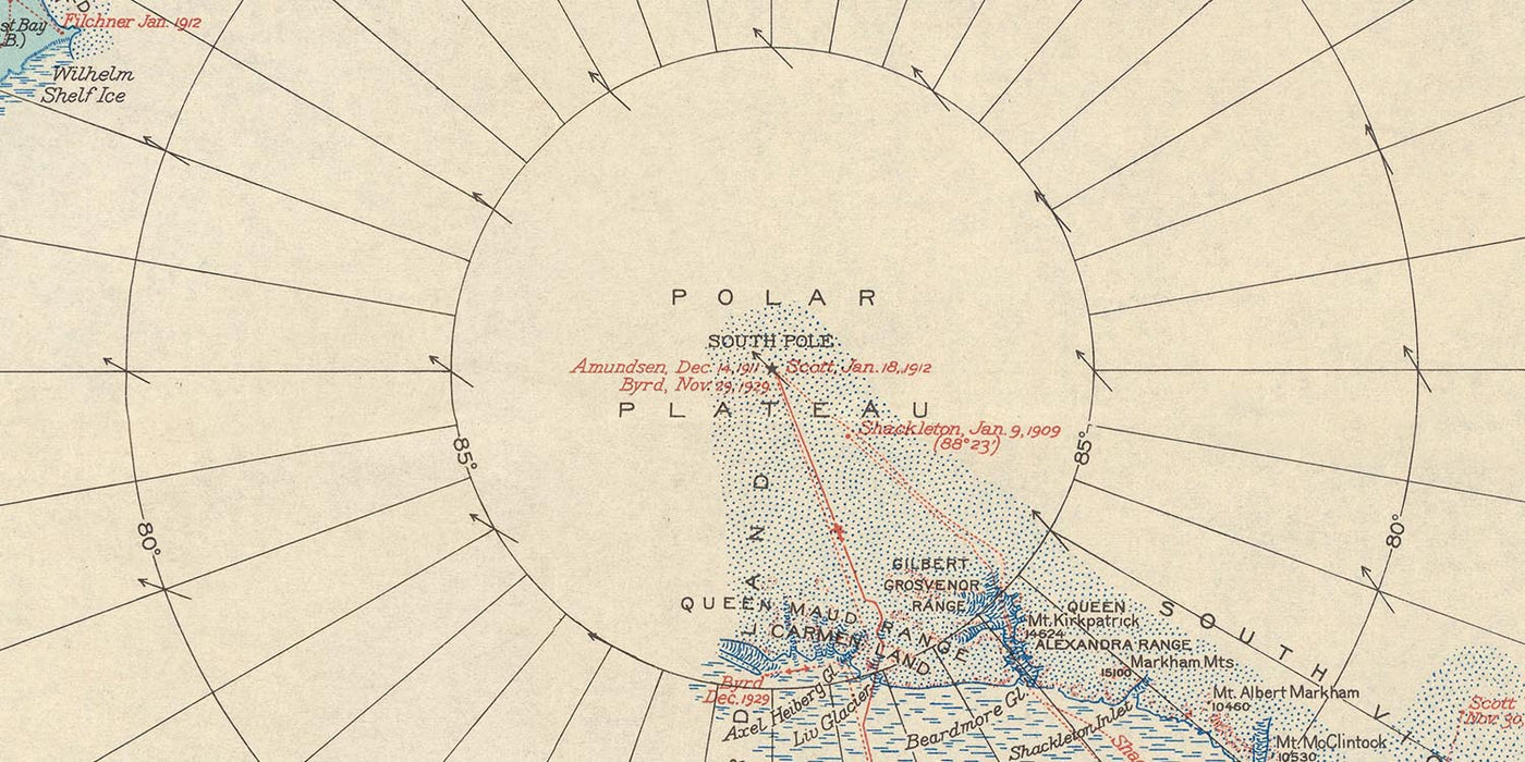 Explorer Map Reference Famous Explorer Maps – The Unique Maps Co.