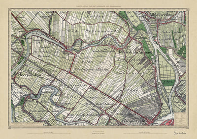 Personalisierte alte Karte (UK) - Gestalten Sie Ihre eigene Ordnance Survey Postcode-Karte aus den 1800er und 1900er Jahren