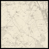 Carte ancienne personnalisée de Stevenage 