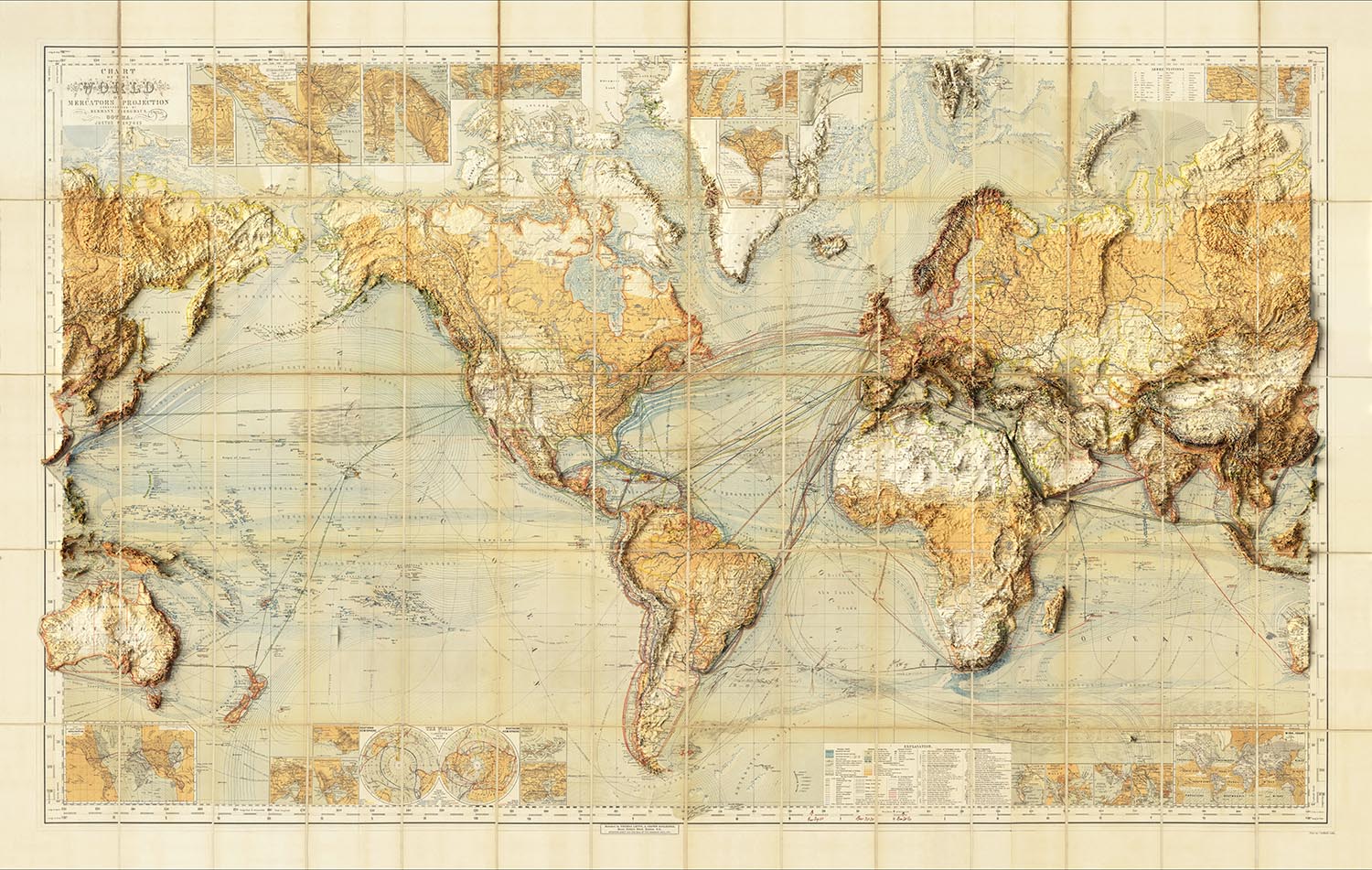 Image showing the difference between an Original map and a map that has undergone the Unique 3D transformation