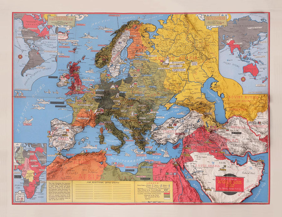 Military History Maps of Europe – The Unique Maps Co.