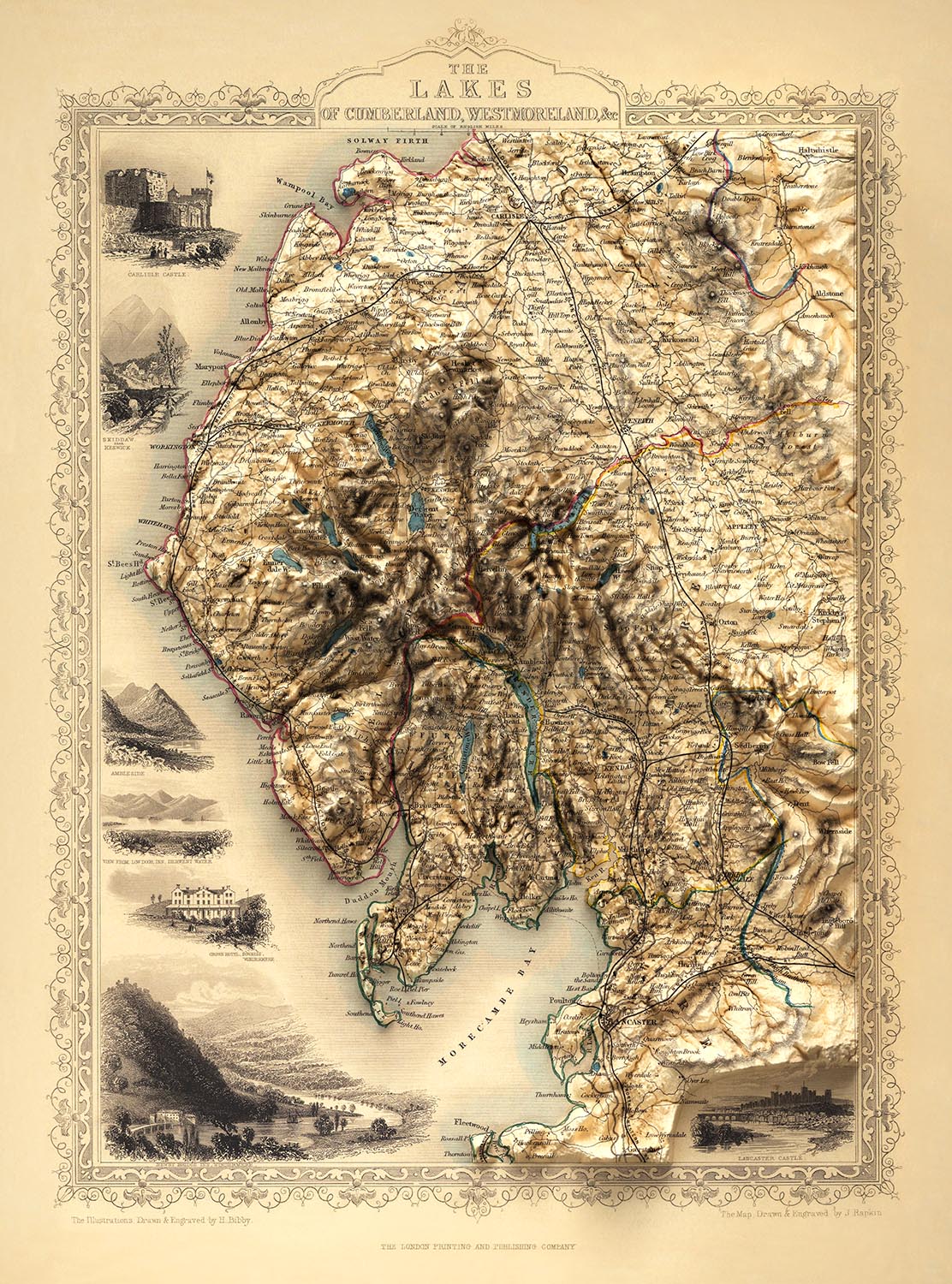 Image showing the difference between an Original map and a map that has undergone the Unique 3D transformation