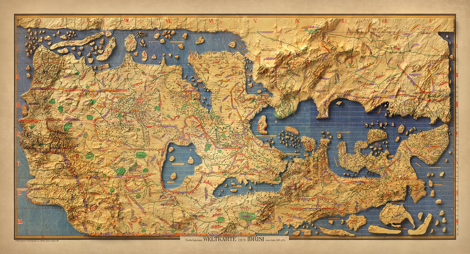 Image showing the difference between an Original map and a map that has undergone the Unique 3D transformation