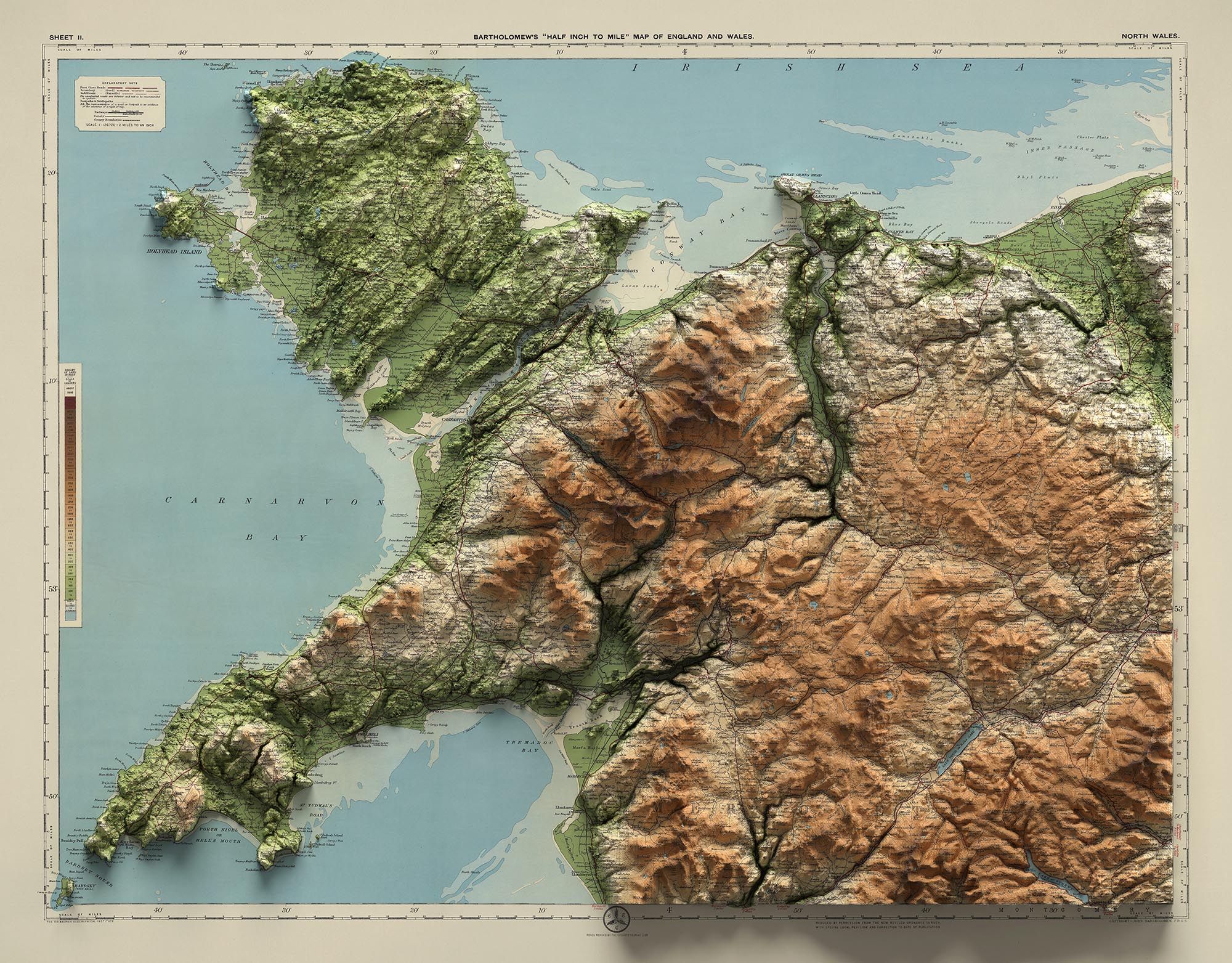 Image showing the difference between an Original map and a map that has undergone the Unique 3D transformation