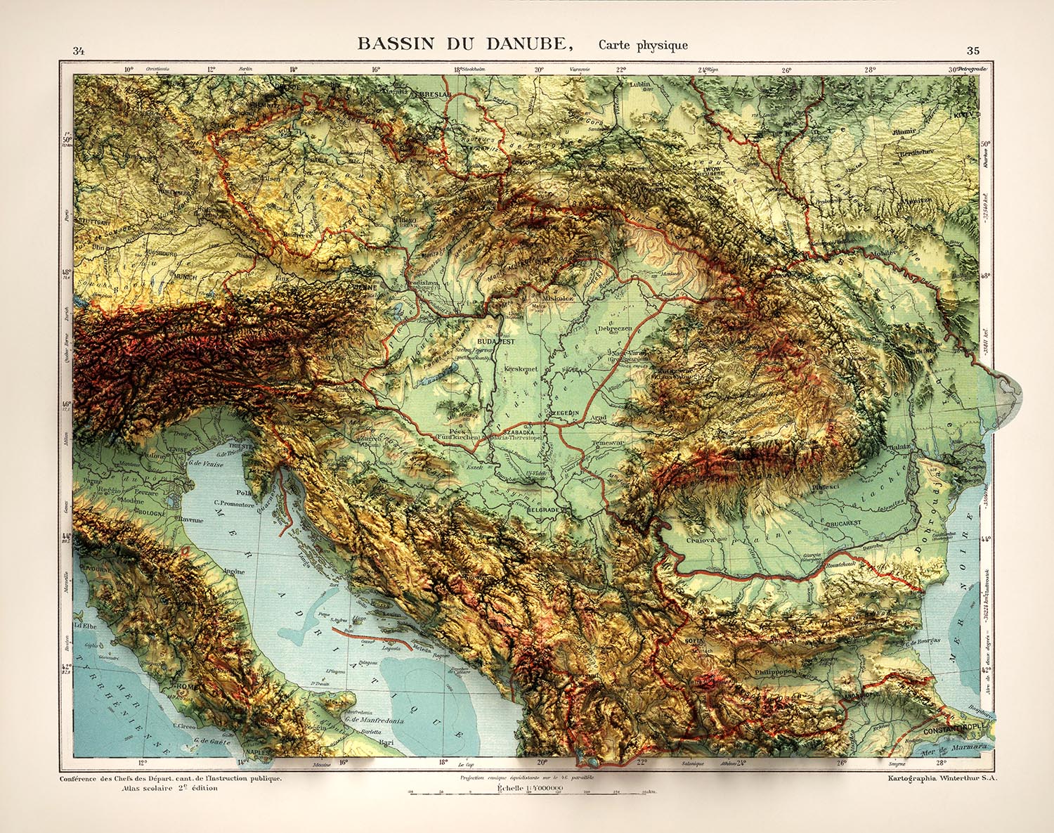 Image showing the difference between an Original map and a map that has undergone the Unique 3D transformation