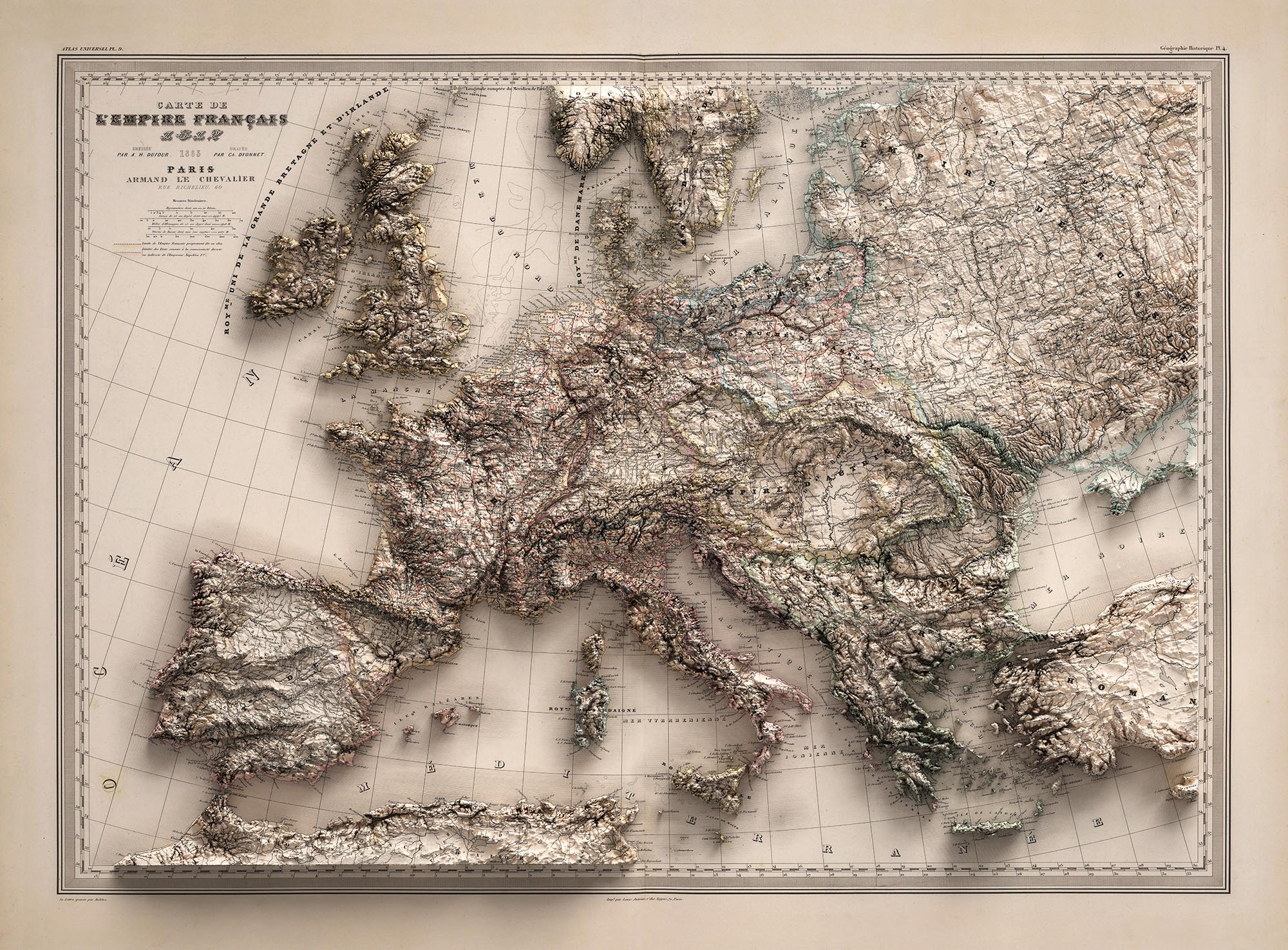 Image showing the difference between an Original map and a map that has undergone the Unique 3D transformation