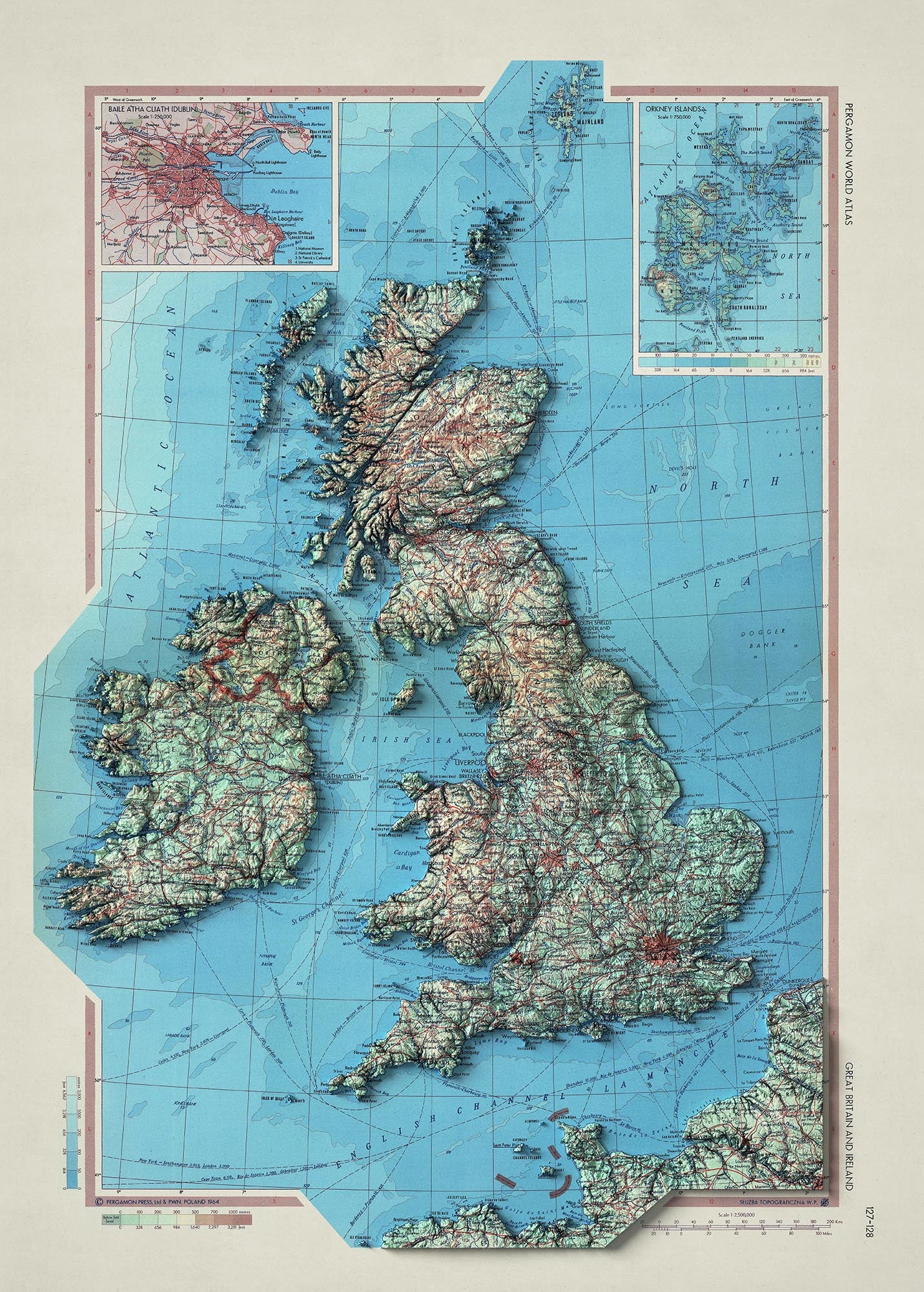 Image showing the difference between an Original map and a map that has undergone the Unique 3D transformation