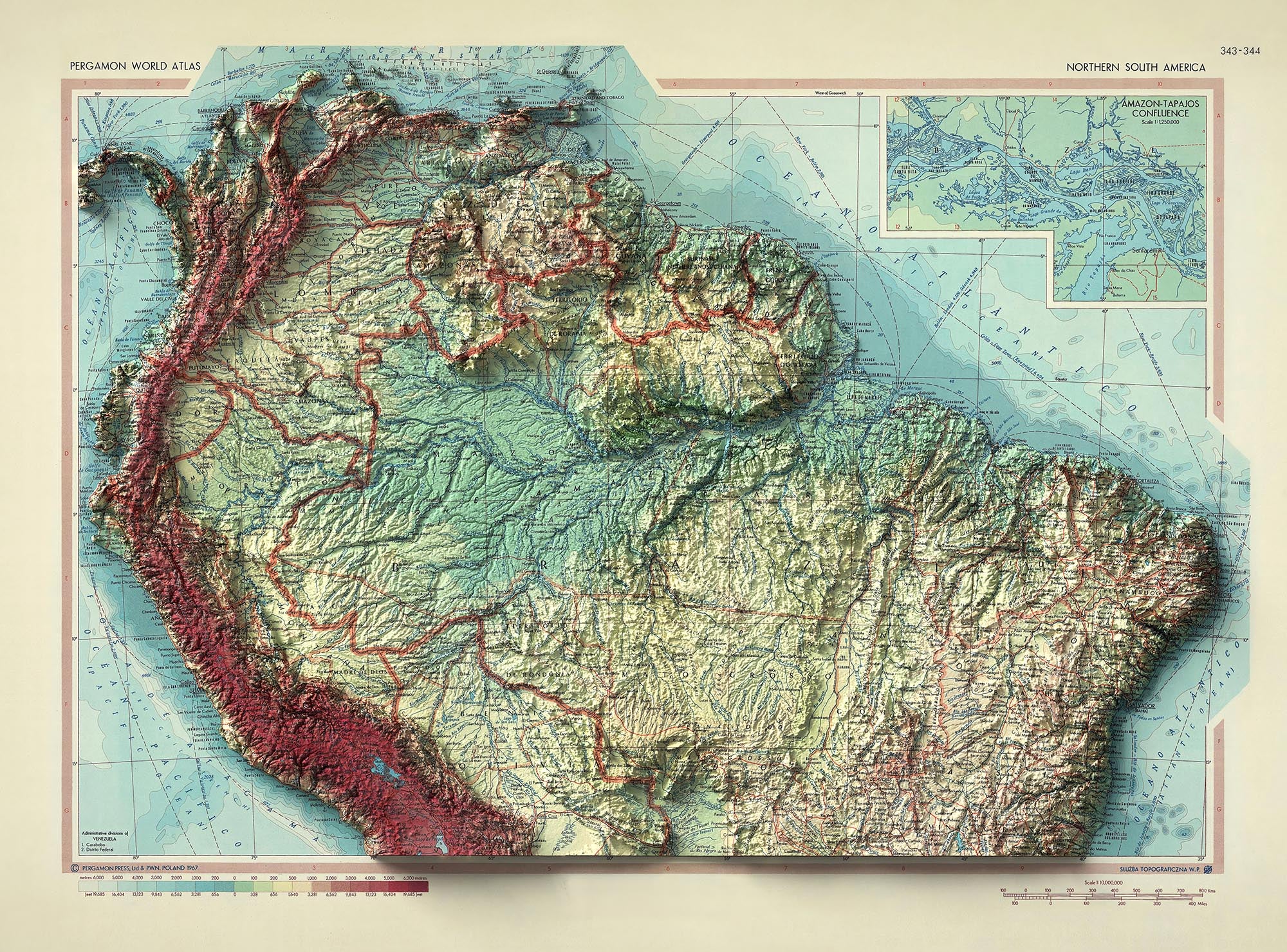 Image showing the difference between an Original map and a map that has undergone the Unique 3D transformation