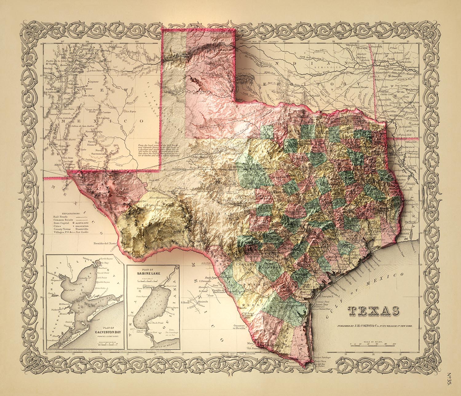 Image showing the difference between an Original map and a map that has undergone the Unique 3D transformation