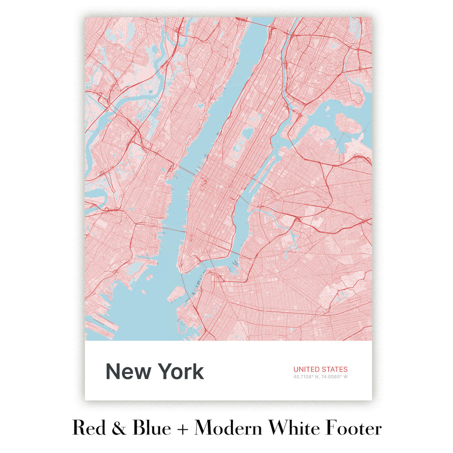 Mappa della città moderna di Parigi, Francia: Torre Eiffel, Louvre, Notre-Dame, Champs-Élysées, Montmartre 