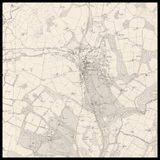 Mappa Antica Personalizzata di Dunblane 