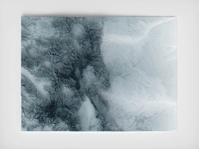 Carte topographique 3D de relief du Colorado 
