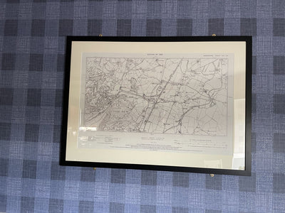 Mapa antiguo hecho a mano (Países Bajos) - Haga su propio mapa Kadaster de la Oficina Topográfica de 1800