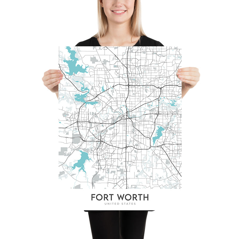 Map Of Downtown Fort Worth 777 Main St, Fort Worth, TX Full Tenants