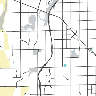 Plan de la ville moderne de Glendale, Arizona : Arrowhead Ranch, State Farm Stadium, Westgate, Glendale Sports and Entertainment District, Arizona State Route 101