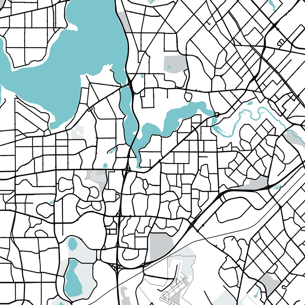 Perth Cbd Map.pdf Modern City Map of Perth, Australia: CBD, Kings Park, Swan River, Optu ...