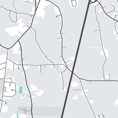Modern City Map of Berkley, MA: Berkley Common, Dighton Rock State Park, Taunton River, Assonet River, Myricks Conservation Area