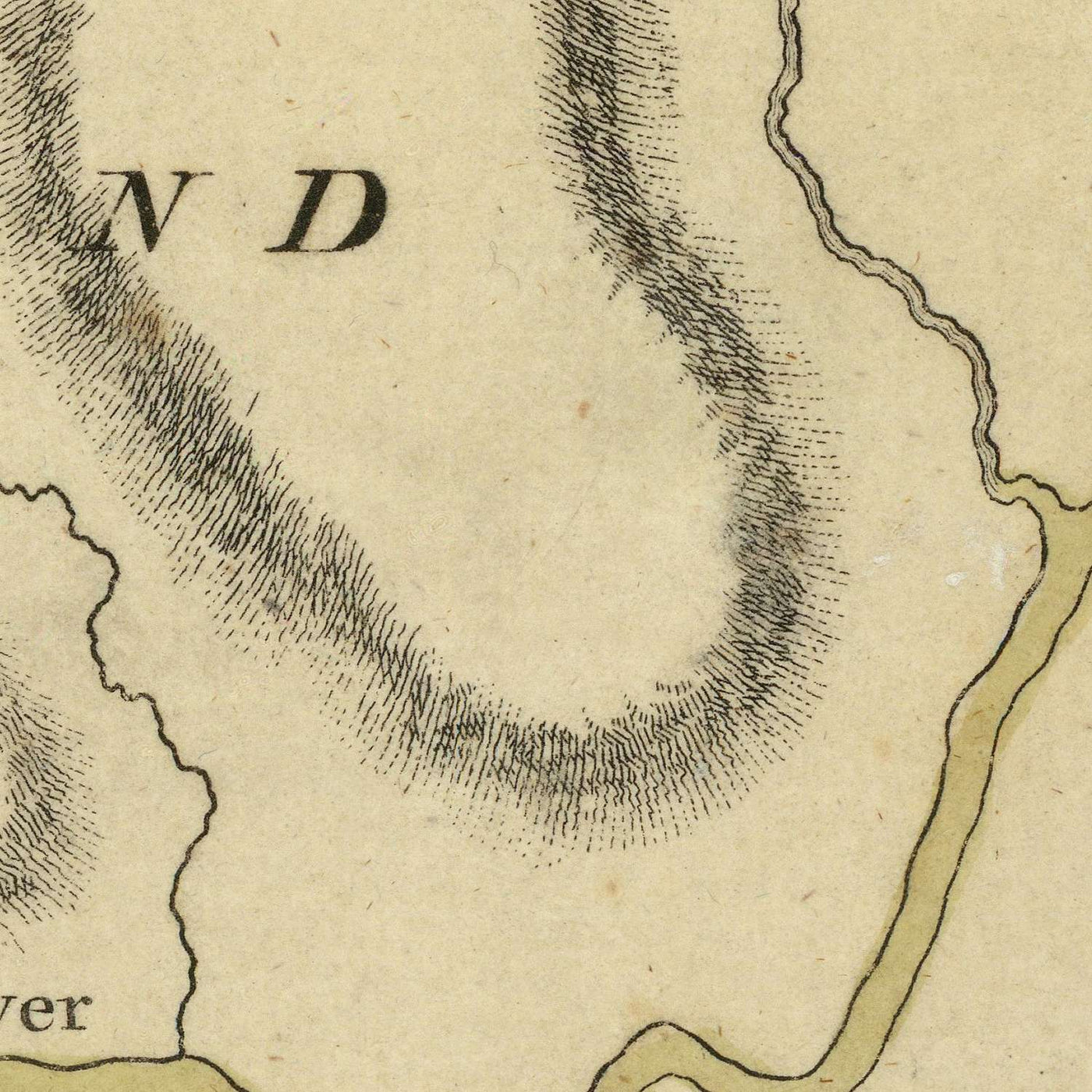 Old Battle of White Plains Map by Faden, 1777: George Washington, New York, American Revolution