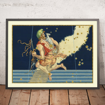 Ancienne carte des étoiles d&