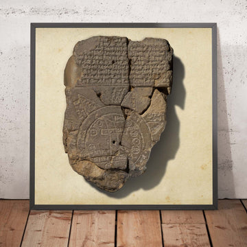 Babylonian World Map (Imago Mundi), 6th Century BCE: World&