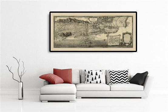 Französische Belagerung von Barcelona durch Beaulieu, 1697: Montjuïc, Marinekräfte, Französische Lager 