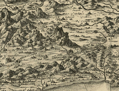 French Siege of Barcelona by Beaulieu, 1697: Montjuïc, Naval Forces, French Camps