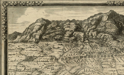 French Siege of Barcelona by Beaulieu, 1697: Montjuïc, Naval Forces, French Camps