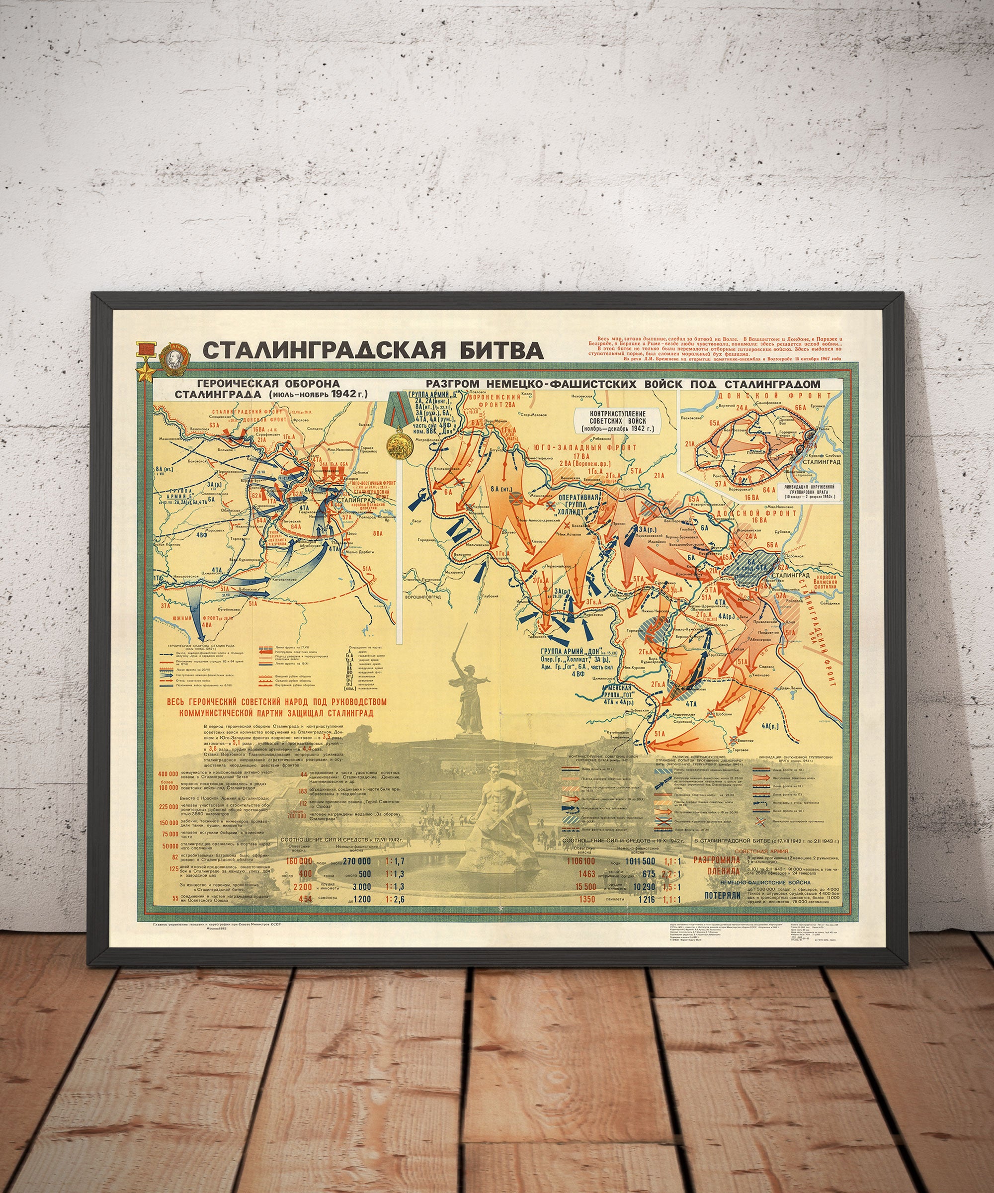 Cod Stalingrad Map Battle of Stalingrad, 1942-1943: World War 2 in Russia, Volga River, R ...