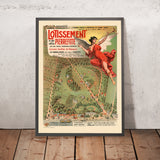 Pierrefitte Reiseplakat: Lotissement du Parc et du Château von Établissements Minot, 1903 