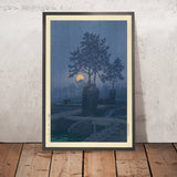 Luna Piena a Gamo di Hasui Kawase, 1935 