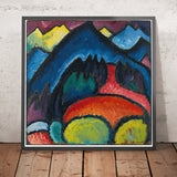 Lithograph Blue, The Boat by Wassily Kandinsky, 1922