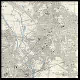 Mappa Antica Personalizzata di Stratford 
