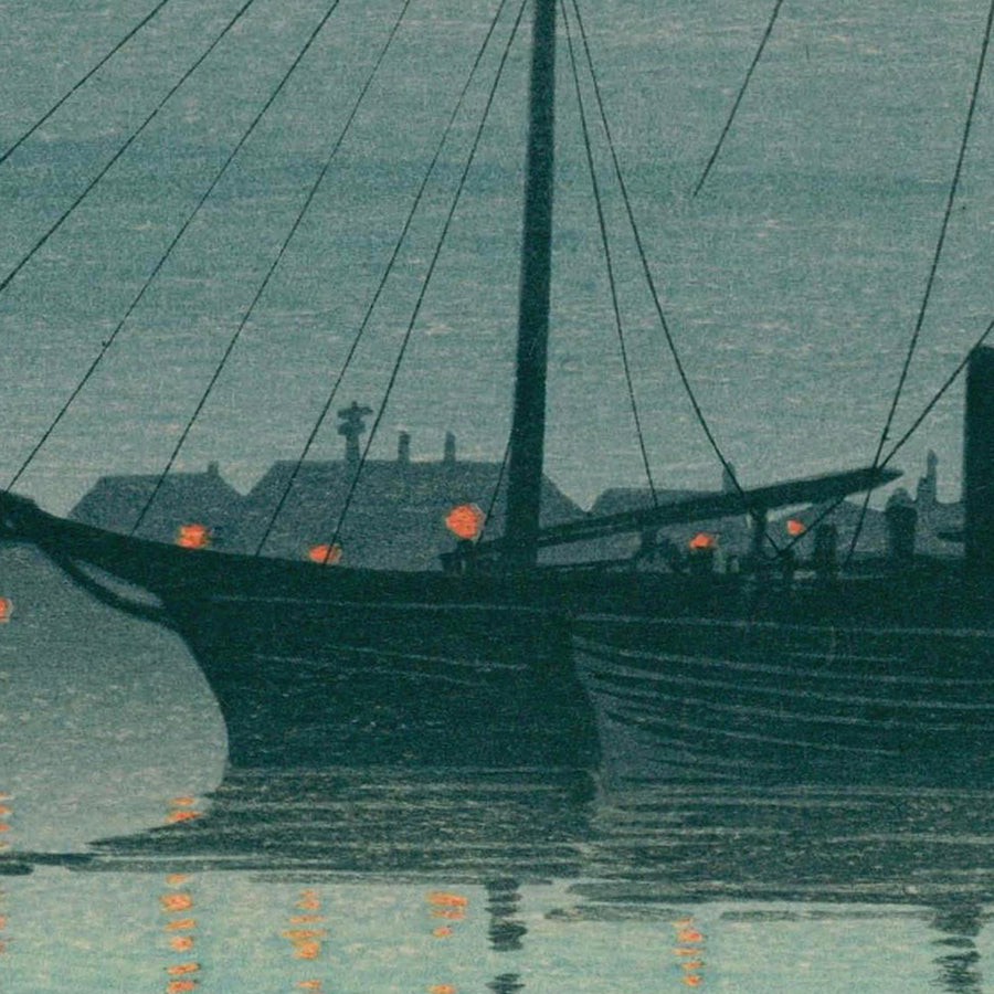 Dopo la pioggia ad Akashi Town di Hasui Kawase, 1935 