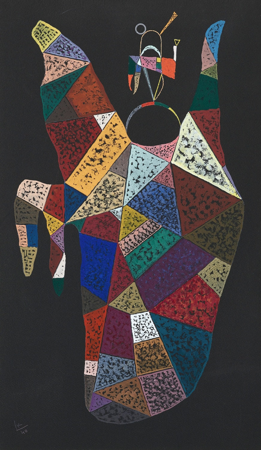 Ohne Titel by Wassily Kandinsky, 1940 – The Unique Maps Co.