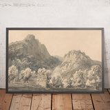 Cascade de Lodore, Cumberland par Turner, 1800 
