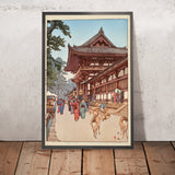 Daibutsu sanmon by Yoshida Hiroshi, 1940