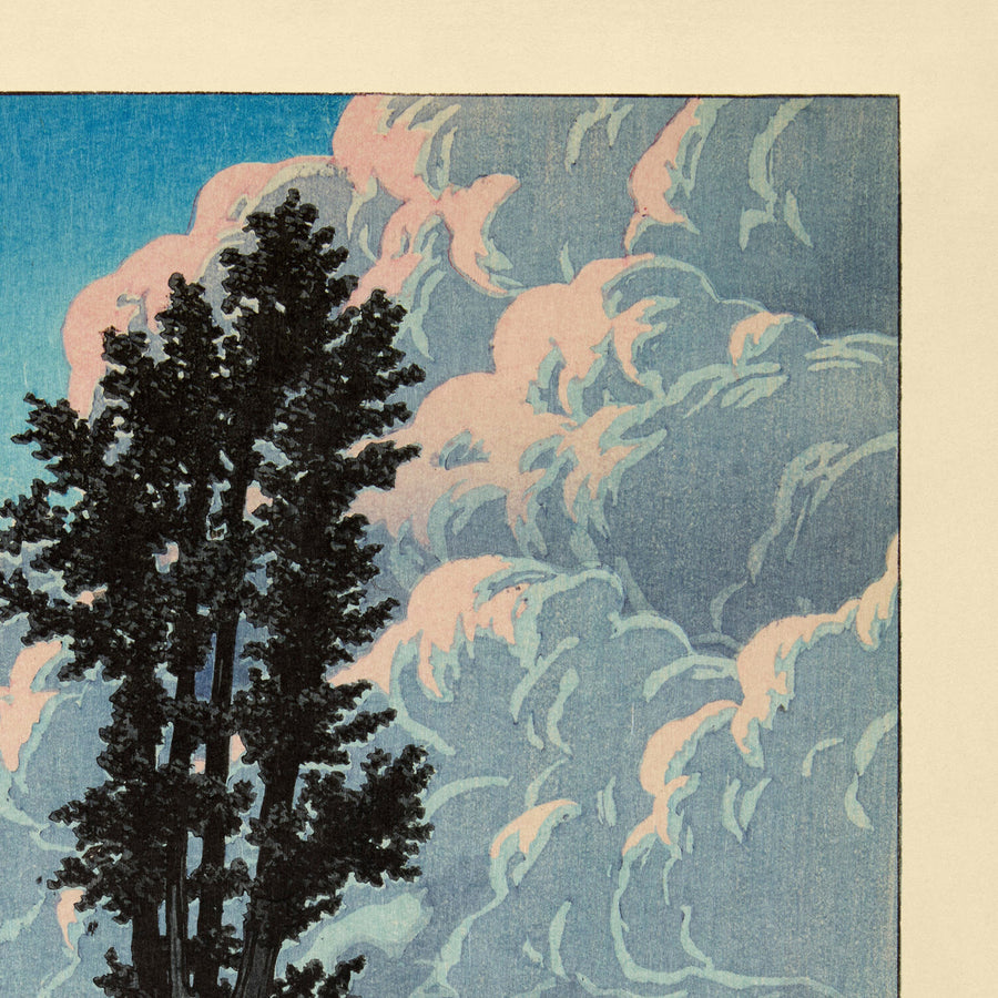 Sanctuaire Kanda Myojin par Hasui Kawase 1935 