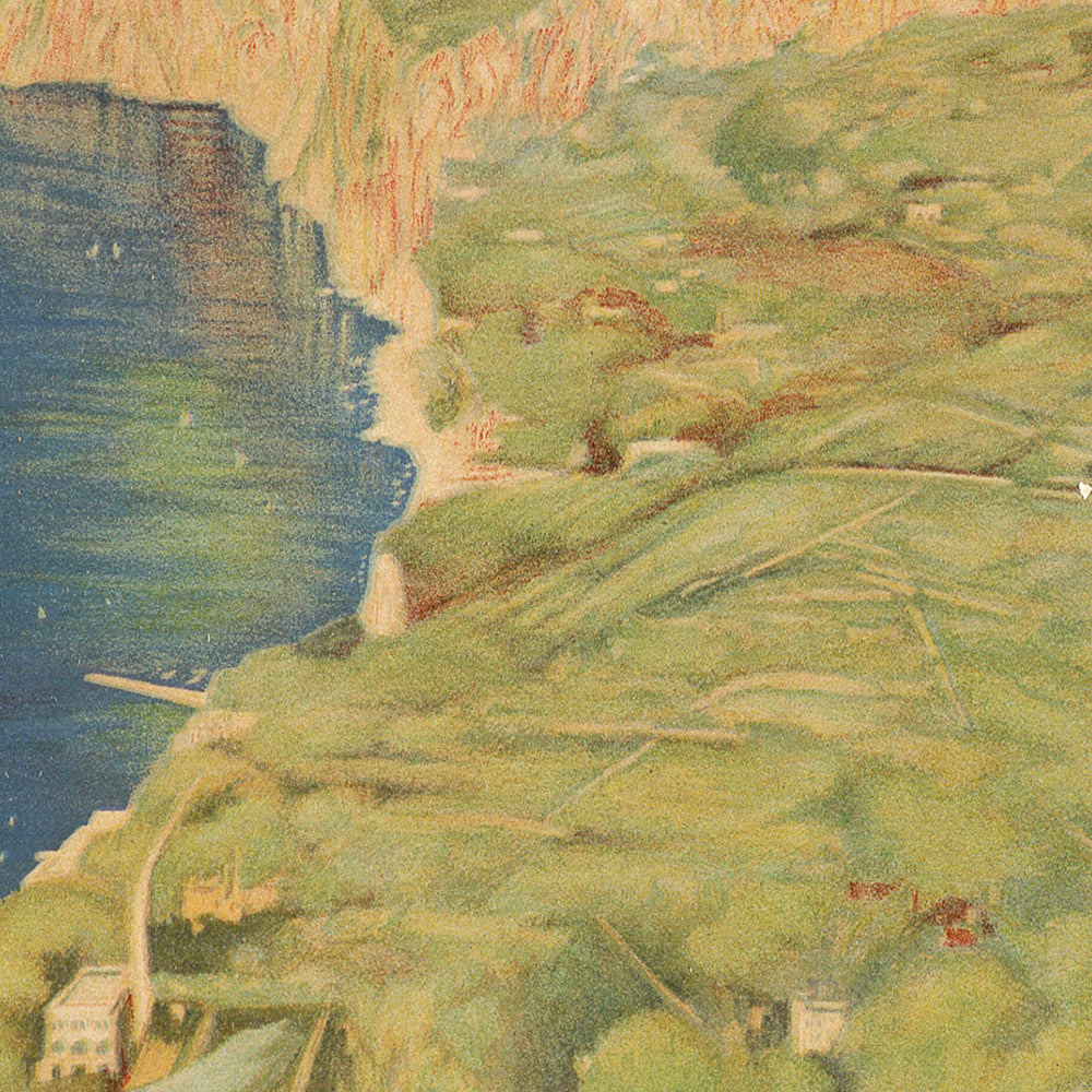 Capri Travel Poster: Capri. Napoli