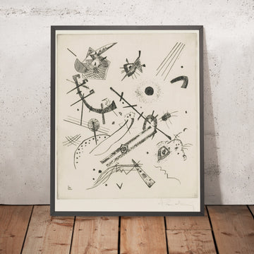 A framed image of 