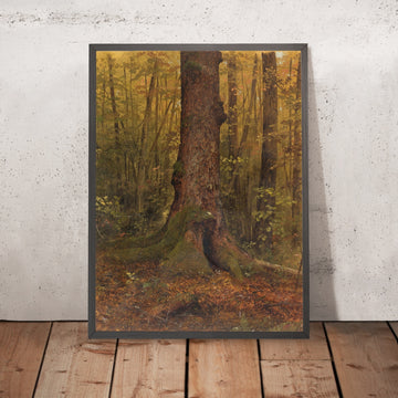 A framed image of 