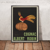 Cognac Albert Robin Vintage Cognac Poster by Leonetto Cappiello, 1908