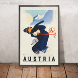 Poster di viaggio Austria: Austria di Joseph Binder 