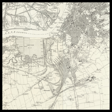 An old Ordnance Survey map of Wallsend