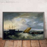 La claridad vista desde el Nore por Turner, 1808 