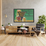 Bürgerliches Brauhaus Vintage Beer Poster by Hans Rudi Erdt, 1909
